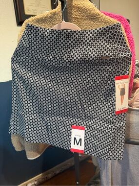 S&Co Black and White Patterned Pencil Skirt